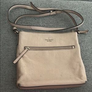 Kate Spade Cream Crossbody Bag with Adjustable Strap